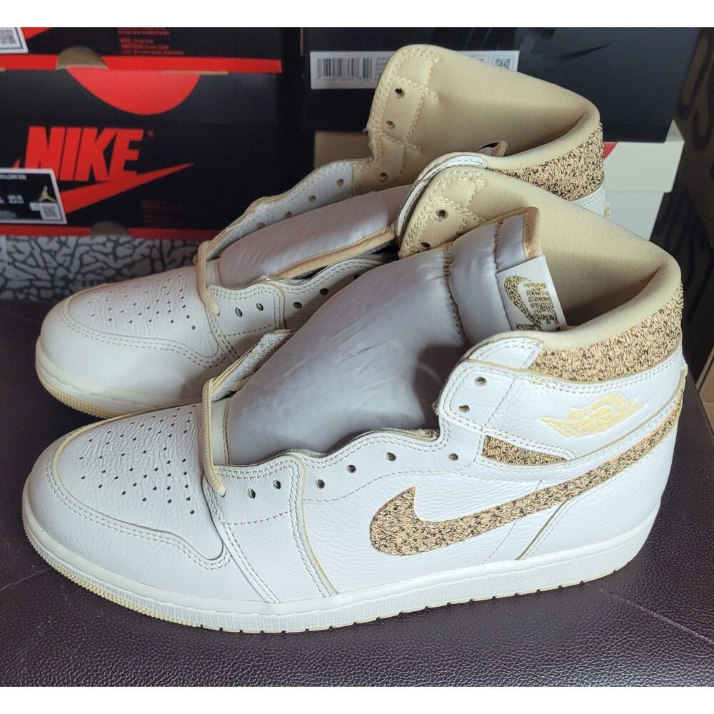 Air Jordan 1 Retro High OG Craft Vibrations of Naija FD8631-100 Men’s Size 10 Ne